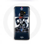 &Uuml;mbris Samsung Galaxy S9 Plus Formula 1 Max Verstappen F1 Racing Driver Blue jaoks