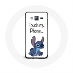 Coque pour Samsung Galaxy J5 2016 Lilo et Stitch mignon Fond blanc