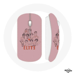 Elite Wireless Mouse 5. hooaja tegelaskujuga plakat Fanart logo