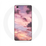 Huawei P8 Lite Sunseti taustaga &uuml;mbris