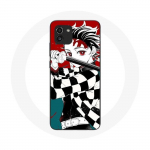 Coque pour Samsung Galaxy A03 Tanjiro Demon Slayer Kimetsu no Yaiba Anime