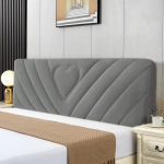 Paks k&otilde;ikeh&otilde;lmav tepitud peatsi kate Superpehme sametist voodipeakate L&uuml;hike pl&uuml;&uuml;sist voodi seljatoe kaitsekate W200 x H65cm