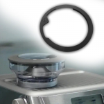 Upper Burr Rubber Seal Prevent Getting Stuck Resuable Round Easy to Clean Silicone Gasket Coffee