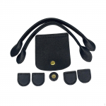 Koti k&auml;epidemed heegeldamise komplekti lukustusklapi kate DIY pelmeeni jaoks must