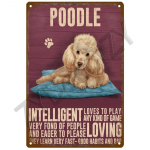 Beagle Plaque Metal Silt Vintage uksele Plekksild Kodu Sisemaalid Mancave Seinaplakatid Ruumikaunistus Dekoratsioon Kunstplaadid 20 x 30cm