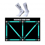 Jalgpalli jalgsammu treeningmatt Kokkupandav kulumiskindel tilkumiskontroll Jalgpalli uksematt Libisemisvastase vaiba abirekvisiidid Sets