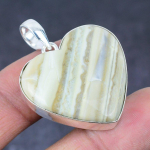 Natural American Jasper Gemstone Handmade 925 Sterling Silver Pendant 1.65 y0q60