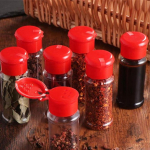 10 tk 100 ml plastikust maitseainepudel V&uuml;rtside jaotur piprapurgi s&auml;ilituspudel