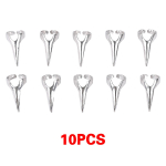 10 tk/komplekt Patsid Aksessuaarid Retro Punk Juuste Valimise T&ouml;&ouml;riistad Juukseaksessuaarid Gooti Talon Nail S&otilde;rme k&uuml;&uuml;nis Naelr&otilde;ngad Juuste punumiseks