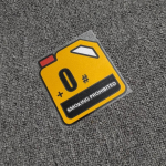 1 x JDM autok&uuml;tuse meeldetuletus 0 92 95 98 K&uuml;tuse suitsetamine keelatud kleebis Auto ukse kere dekoor kriimustusvastane kaane kleebis tekst helkur auto kleebis 0