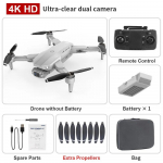 L900 Pro Drone 4K Professional 5G GPS HD kaamera fotograafia harjadeta kokkupandav Quadcopter 1B valge