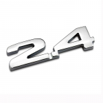 Auto Modified Letters 2.4 210 220 370 GK5 VTEC I-VTEC Turbo VTI VTI-S AWD Modifitseeritud metallist kerekleebised Auto pagasiruumi m&auml;rgi kleebised 2.4
