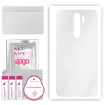 apgo Ultra Clear Protective Skin Sticker for the back compatible with Xiaomi Redmi Note 8 Pro, Wrap Film, Hydrogel Film, Flexible, Soft TPU with posit