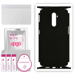 apgo Protective Skin Sticker for the back+sides compatible with Realme X2 Pro, Full Wrap Film, Foil, Vinyl - Pattern Matrix