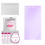 apgo Anti-Blue 9H Hybrid protective glass compatible with Sony Xperia XZ, flexible nano glass, great replacement for tempered glass, scratch-resistant