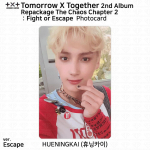 TXT 2. albumi kordusv&auml;lanne The Chaos Chapter 2 Fight Or Escape fotokaart postkaart Hueningkai - PC (E ver.)