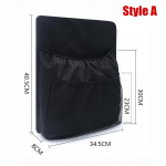 3 stiilis auto tagaistme seljatoe hoiukott Suure mahutavusega v&otilde;rktaskuga Mitu riputatavat kott Auto hoiuruumi korraldaja Autotarvikute tarvikud Style A must