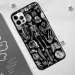 X-Ray Human Anatomy iPhone 12 Pro Max 13 mini &uuml;mbris jaoks iPhone XR XS X SE 2020 7 8 Plus 11 Pro Max kate iphone 5 5S SE