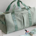 &Otilde;lakott Ristkott Bostoni kott (7 v&auml;rvi) 30x26x10cm helelilla v&auml;rv