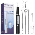 Ultraheli hambahari koertele ja kassidele eemaldab hambakivi ja hambakatu lemmikloomade hambahoolduskomplekt Lemmiklooma hambakivi eemaldaja hammaste puhastusvahend must