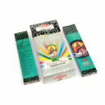 Tridev Jai Maa Saraswati Agarbatti/Viirukipulgad| Jumalik seeria | L&otilde;hn | P&uuml;hendunud | 6 Pkt * 20 Gm Pooja/jumalateenistuste/religioossete s&uuml;ndmuste jaoks