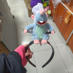 Loovus Ratatouille juuksepael Uus Cartoon Plush Doll Peapael Prantsuse juuksen&otilde;el