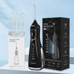 Oral Irrigator hambaskaler, 5-k&auml;iguline reguleerimine Water Flosser kaasaskantav hambaveejoa 350ml IPX6 veekindel hammaste puhastusvahend