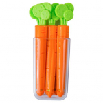 Creative Freezer Bag Clip Porgandi kuju korduvkasutatav toiduainete konserveerimine A