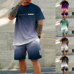 Trendikas suvine vabaaja riietus, sobib ka sportlike l&uuml;hikeste varrukatega 2024. aasta uute meeste S &uuml;lisuure lahtise kiirelt kuivav suve&uuml;likond L