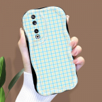 Armas koomiksimustriga kreemjas tekstuuriga korpus Lainelise servaga pehme silikoonkaanega telefoni&uuml;mbris Huawei Honor Infinix Tecno iPhone'i jaoks Infinix Hot 9 valge