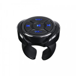 Mini juhtmeta Bluetoothi ​​kaugjuhtimispult meedia nupp auto mootorratas rool Muusika esitamine iOS-i Android-telefoni tahvelarvuti jaoks