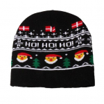 Talvine T&auml;iskasvanud Lapsed Pidulik j&otilde;ulukootud m&uuml;ts J&otilde;uluvana P&otilde;der lumehelbe lumememme muster Paks villane l&otilde;ng nokam&uuml;ts