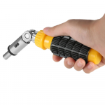 Kiiresti vahetatav magnetiline p&otilde;rkmehhanismiga kruvikeeraja 5 asendiga otsaku hoidja Tugev p&otilde;rkmehhanism