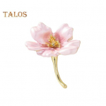 Naiste pross Tilkuv &Otilde;li Lill Kirsi&otilde;is Libisemisvastane Kulumiskindel &uuml;likond Mantel krae M&uuml;ts Sall Kaunistus Riided N&otilde;el ballipidu R&otilde;ivaste ehted sinine