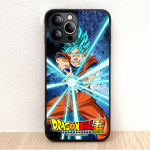 BW-1 Anime Dragon Ball pehme must &uuml;mbris iPhone XR 14 15 11 12 13 6 7 8 X XS Pro Max Samsung S22 S23 S21 S24 FE Ultra S8 Plus jaoks iPhone 14 Plus tumesinine