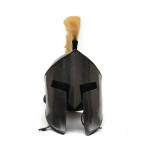 300 spartalase kiiver must versioon keskaegne teraskiiver