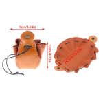 Dnd Dice ehtsast nahast kotikandik, n&ouml;&ouml;riga kott rollim&auml;ngimiseks Rpg kingituseks