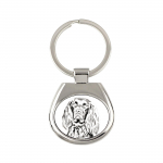 German Wirehaired Pointer - keychain with a dog, keychain with a print, personalized pendant from the Art-Dog brand