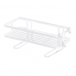 WC-vannitoa korraldaja hoiuriiul Roostekindel korrosioonikindel Tugev kandev&otilde;ime Puurimist pole vaja WC-riiul Single Layer must