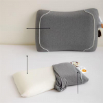 Bio-p&otilde;hine Nullsurve Padi Sisu Oa Super Pehme Lapsevanema-lapse Padi M&auml;luvaht T&auml;iskasvanute Kaelapadi Une soodustamiseks low pillow 30 * 50 * 6cm (child model)
