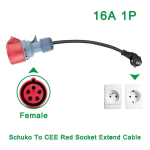Elektriauto Euroopa, Ameerika, Briti ja &Scaron;veitsi Itaalia Standardpistik CEE Toitepistikupesa Adapteri European standard plug gray