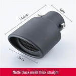 Roostevabast terasest summuti v&auml;ljalaskekate auto saba k&otilde;ri modifikatsiooni jaoks &ndash; &uuml;he/kahekordse v&auml;ljalasketoru kaunistus