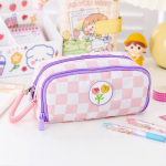 Kaasaskantav multifilmi karu pliiatsi&uuml;mbris pliiatsi vahega Loom Armas pliiatsikott Kooli&otilde;pilaste kirjatarvete hoiukott L&otilde;uendist t&uuml;drukute kotid