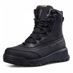 Talvised meeste veekindlad nahast puuvillased kingad &uuml;mara ninaosaga ja pl&uuml;&uuml;sist nahast kingad, p&ouml;&ouml;rleva pandlaga ilma sidumiseta soojad kingad 40-46 40 valge