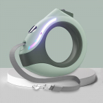 3M sisset&otilde;mmatav koerarihm LED-valgus automaatne painduv koerakutsikas kassi veok&ouml;is rihm Koerarihm suurtele koertele Lemmikloomatooted valge