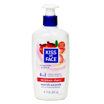 Kiss My Face 4 in 1 Moisture Shave Cream, 325ml, Pomegranate Grapefruit, 1 pc. white