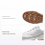Salomon XT-Wings 2 Valge Kuukivi Meeste Tossud Vanillij&auml;&auml; L41709300 45⅓
