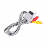 C&acirc;ble Audio vid&eacute;o AV Composite plaqu&eacute; or, 1.8 m&egrave;tres, 3 RCA, pour nintendo Wii