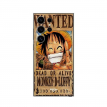Coque Samsung Galaxy S24 Ultra One Piece Wanted Poster Monkey D. Luffy Maniacase