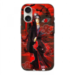 Coque Iphone 16 Plus Demon Slayer Kimetsu no Yaiba Itachi Uchiha front rouge